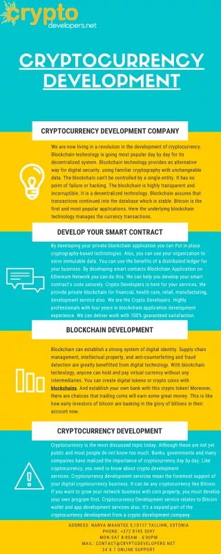 cryptocurrency development
