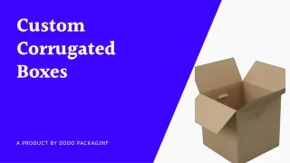 custom corrugated boxes