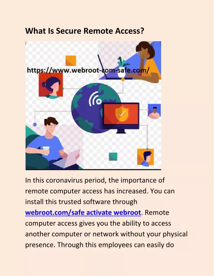 what is secure remote access