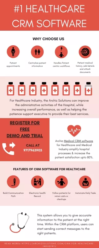 Medical CRM system