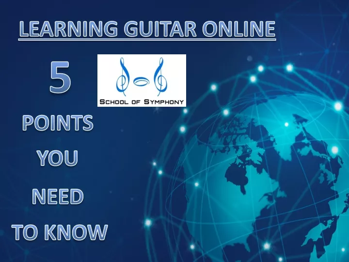 learning guitar online