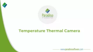 temperature thermal camera
