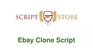 ebay clone script