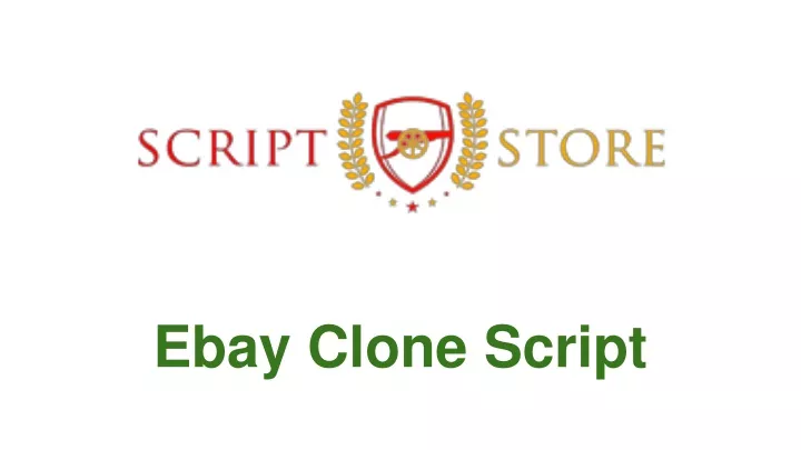 ebay clone script