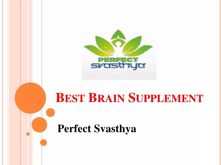 best brain supplement