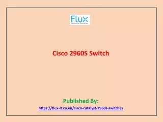 Cisco 2960S Switch