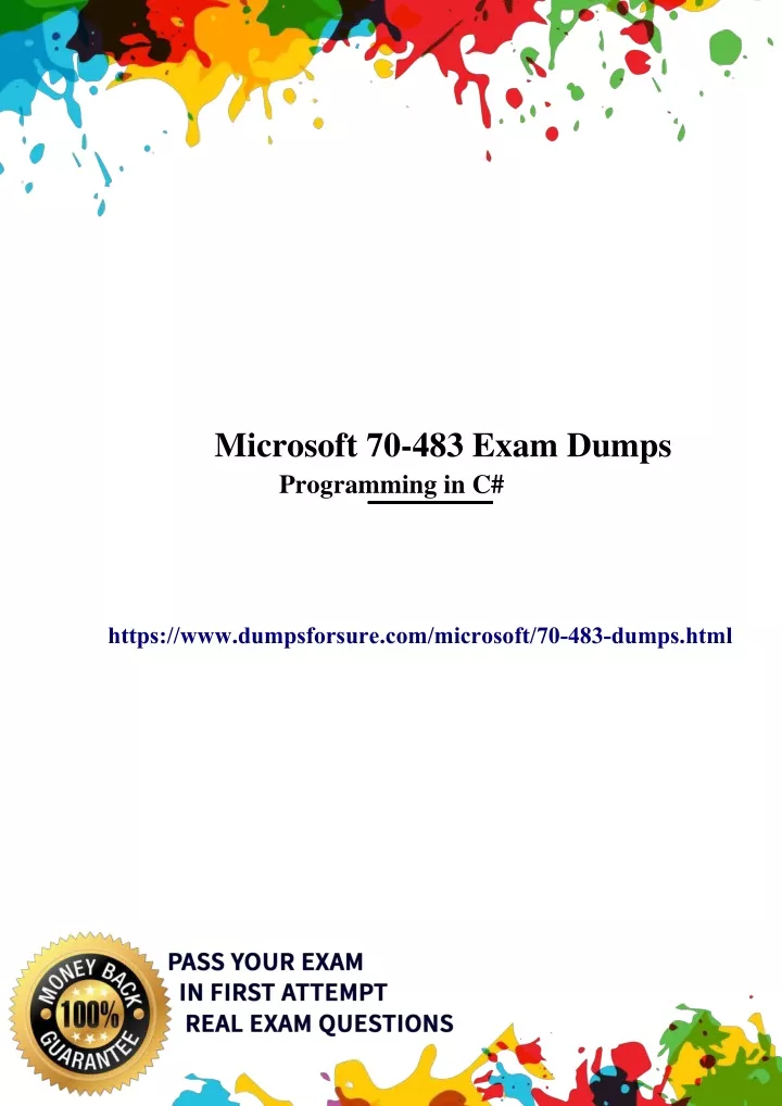 microsoft 70 483 exam dumps
