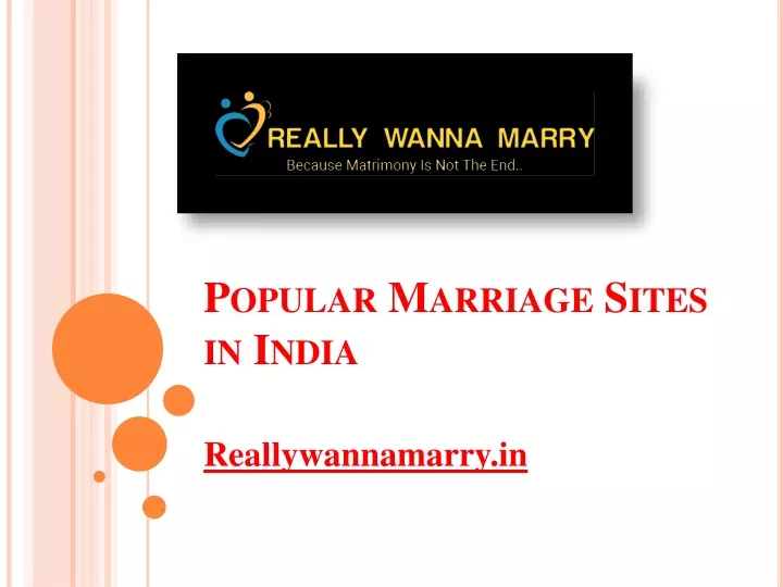 popular marriage sites in india