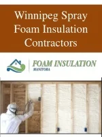 Residential Spray Foam Insulation Contractors Winnipeg - slide 1