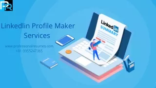 Linkedlin Profile Maker