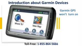 Garmin GPS won’t turn on