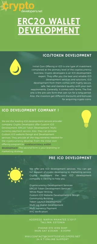 erc20 wallet development