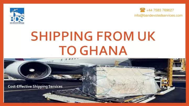 shipping from uk to ghana