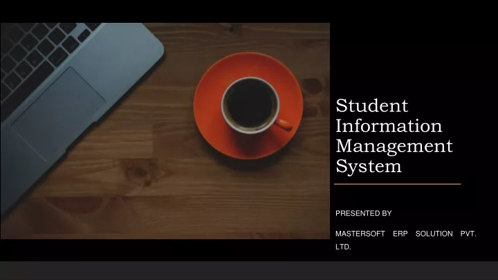 student information management system