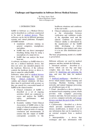 challenges and opportunities in software driven