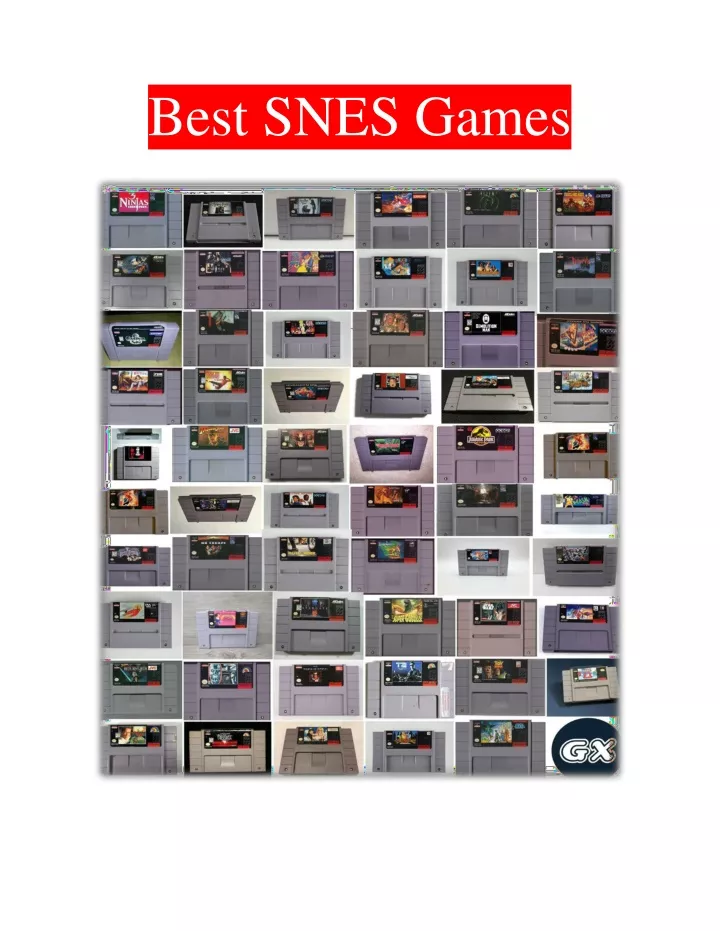 best snes games