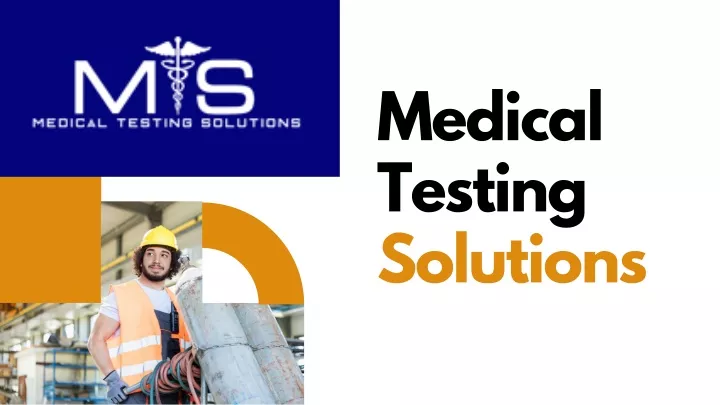 medical testing solutions