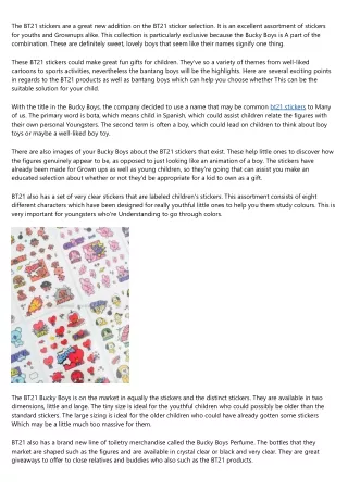 the bt21 stickers are a great new addition