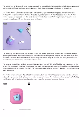 the bonten airpod situation is often a protective