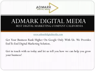 Best Digital Marketing Company California