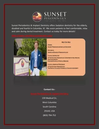 sunset periodontics implant dentistry offers