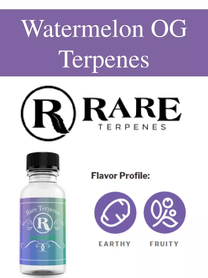 watermelon og terpenes