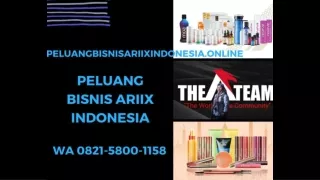 Info Cara Daftar dan Join Peluang Bisnis Ariix Balikpapan Makassar Jakarta WA 0821- 5800- 1158
