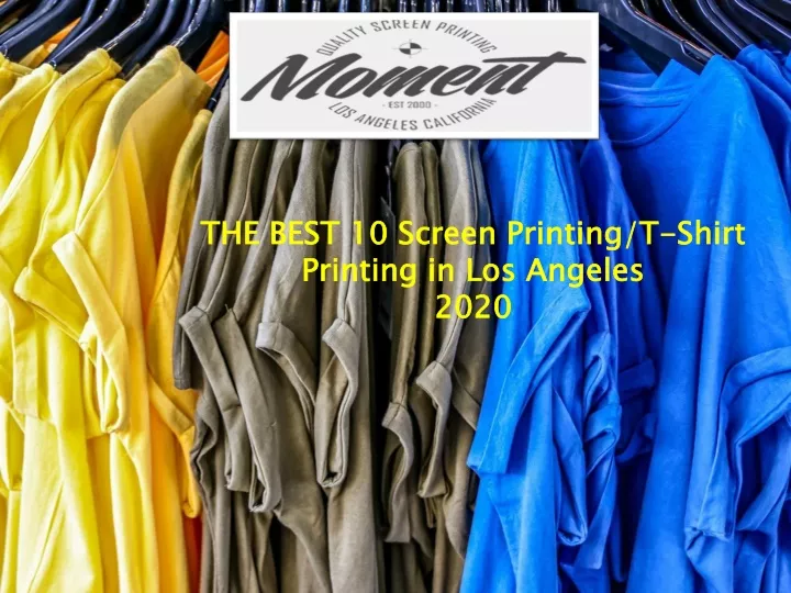 the best 10 screen printing t shirt printing in los angeles 2020