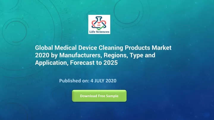 global medical device cleaning products market
