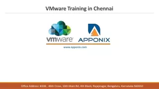 VMware Training in Chennai..