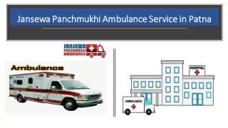 Use Road Ambulance Service in Patna with Magnificent Medical Care