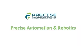About Precise Automation & Robotics