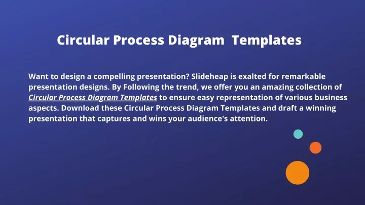 circular process diagram templates