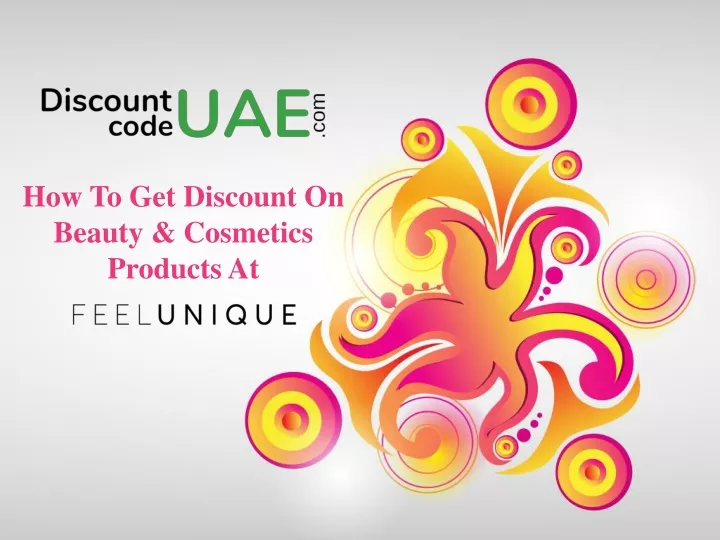 how to get discount on beauty cosmetics products