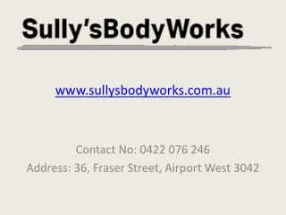 Sully’s Spray Painting Bodyworks