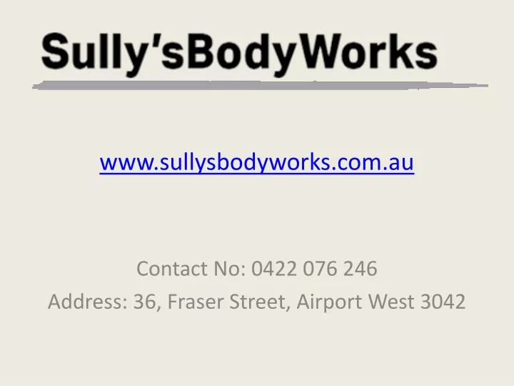 www sullysbodyworks com au