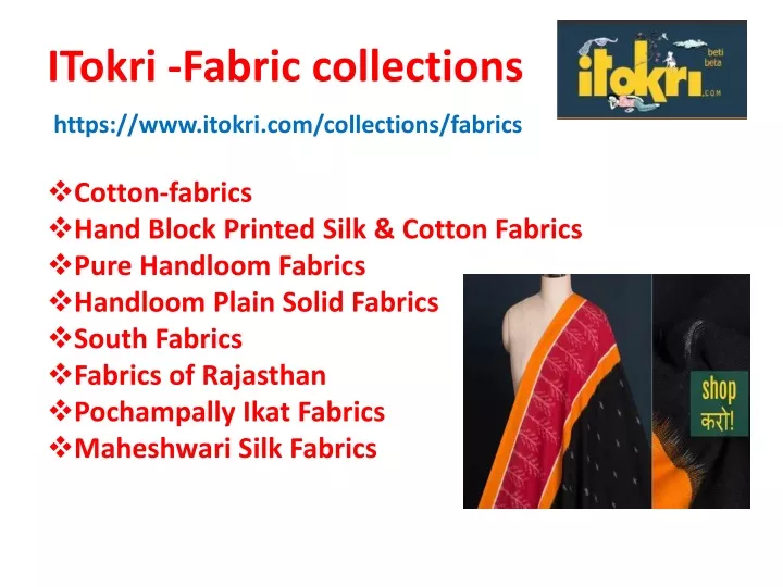 itokri fabric collections