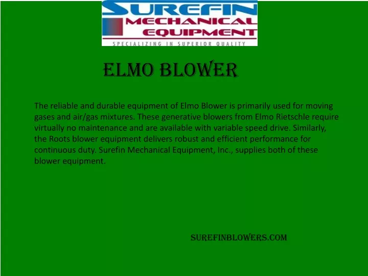 elmo blower