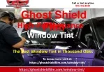 Window Tint in Thousand Oaks-Ghostshieldfilm - slide 1