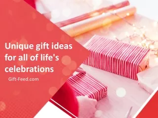 Unique gift ideas less than $30 for all of life's celebrations