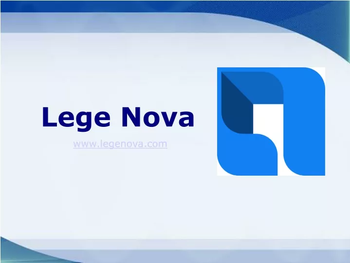 lege nova