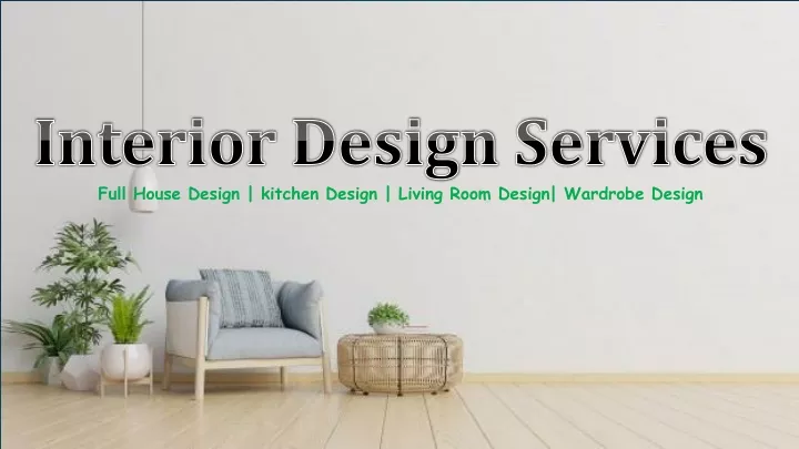 interior design services