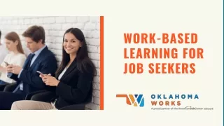 Work-Based Learning For Job Seekers