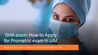 What to Know About When Applying for DHA Exam