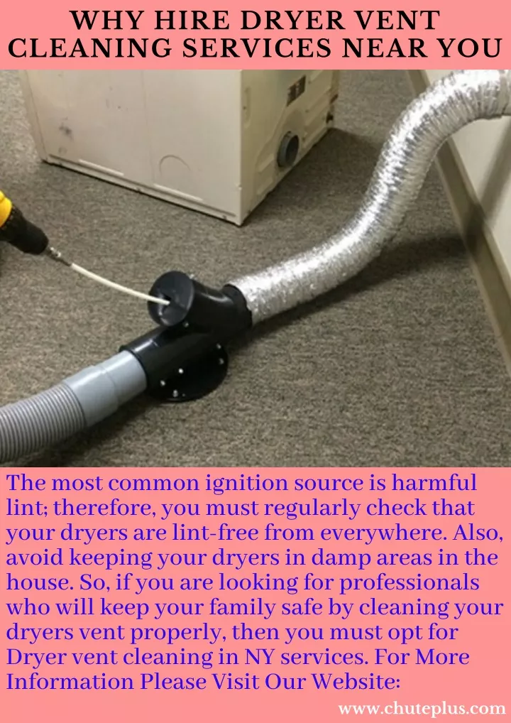 why hire dryer vent cleaning services near you