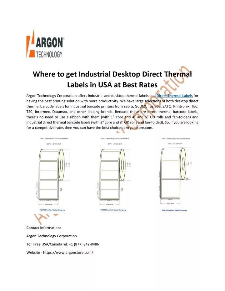 where to get industrial desktop direct thermal