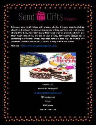 Send Online Birthday Gift and Cake to Philippines_sendgiftsphilippines.com