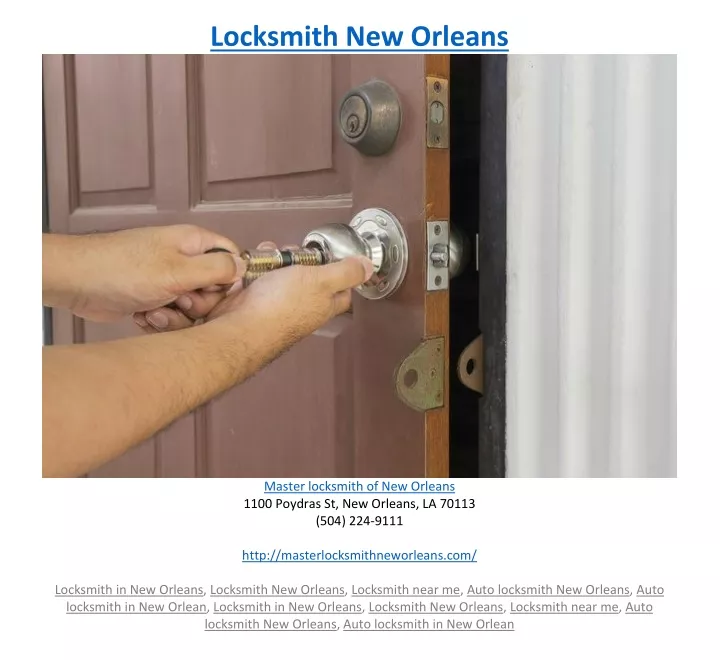 locksmith new orleans