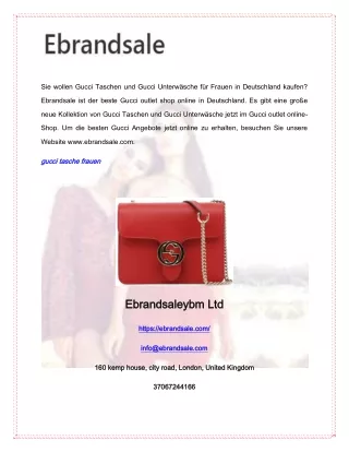 Kaufen Gucci Tasche Damen Handtasche | Ebrandsale
