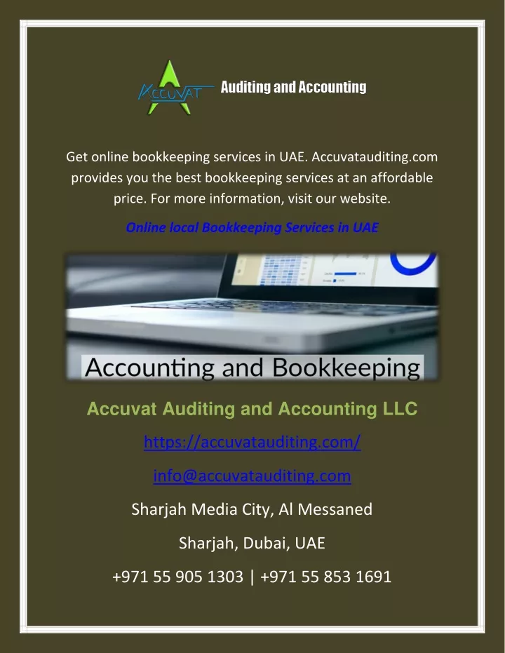 get online bookkeeping services